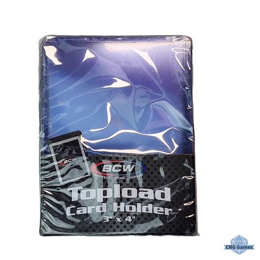 BCW Top Loaders- 25ct