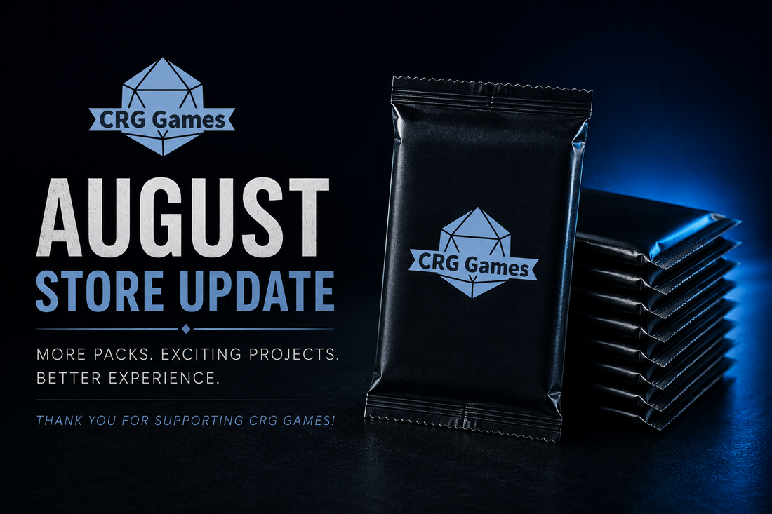 August 2026 Store Update – Growing the Best Booster Pack Selection Around
