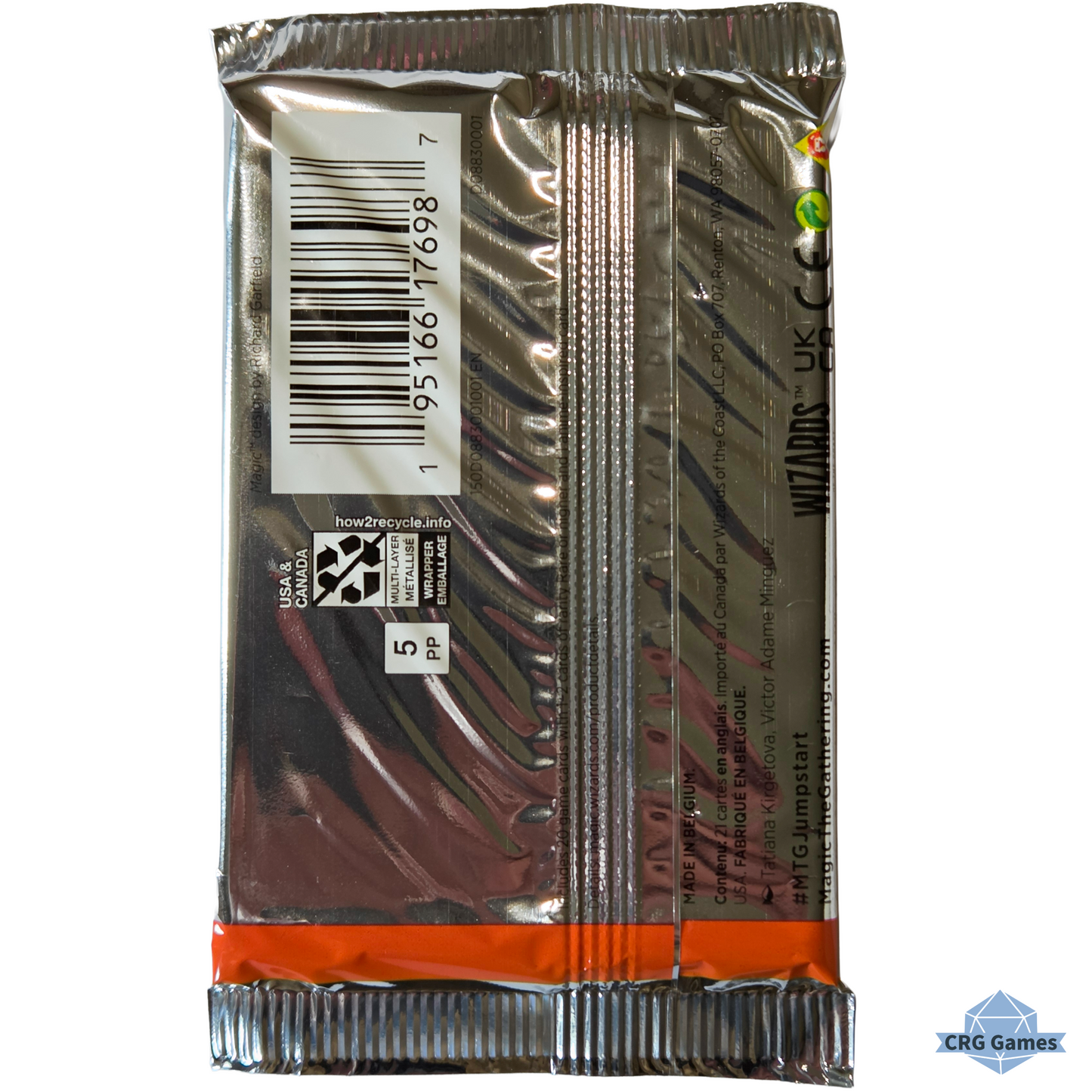 Jumpstart 2022 booster pack rear