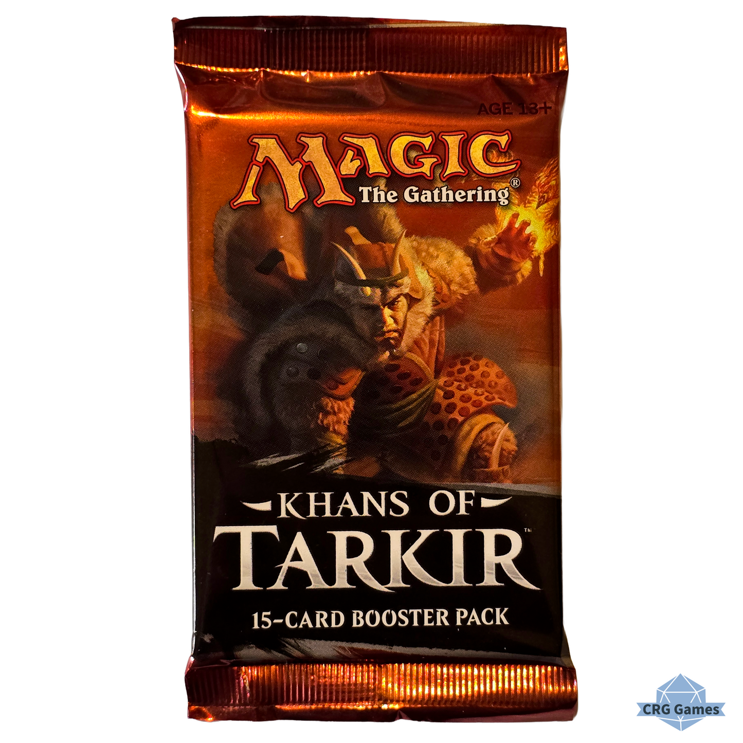 Card booster pack for 'Magic: The Gathering - Khans of Tarkir' on a white background