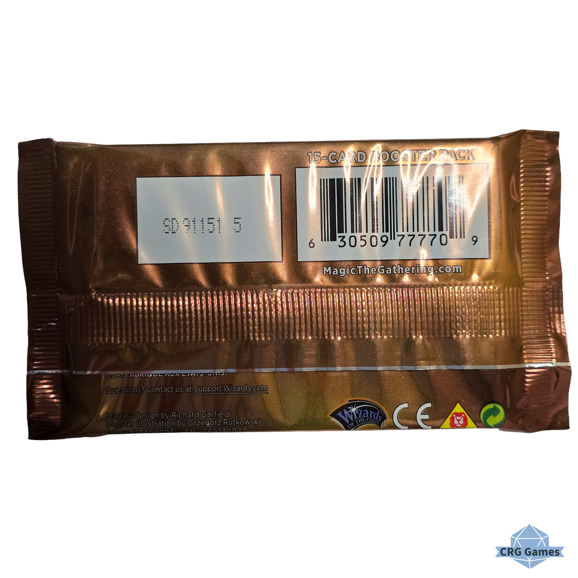 Rear of MH1 booster pack