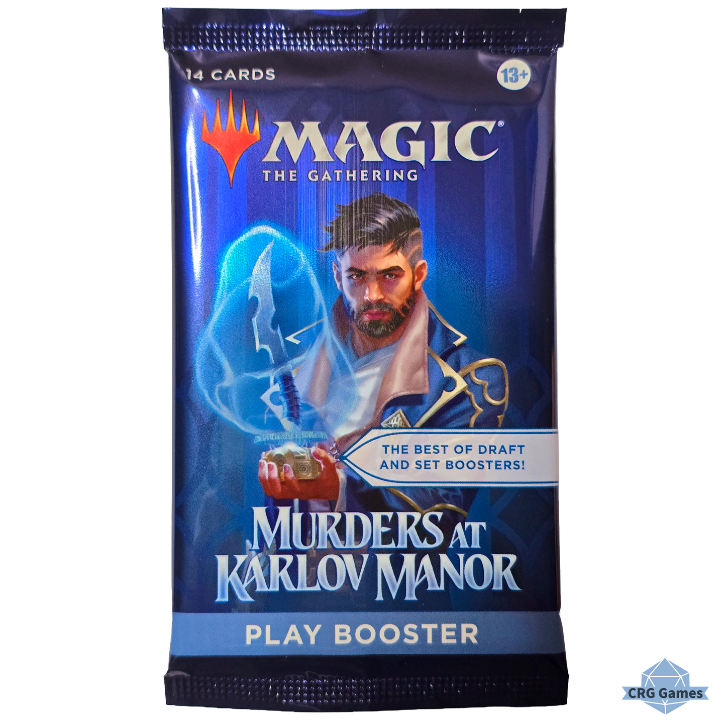 MAGIC: THE GATHERING Murders at Karlov Manor play booster pack on a white background