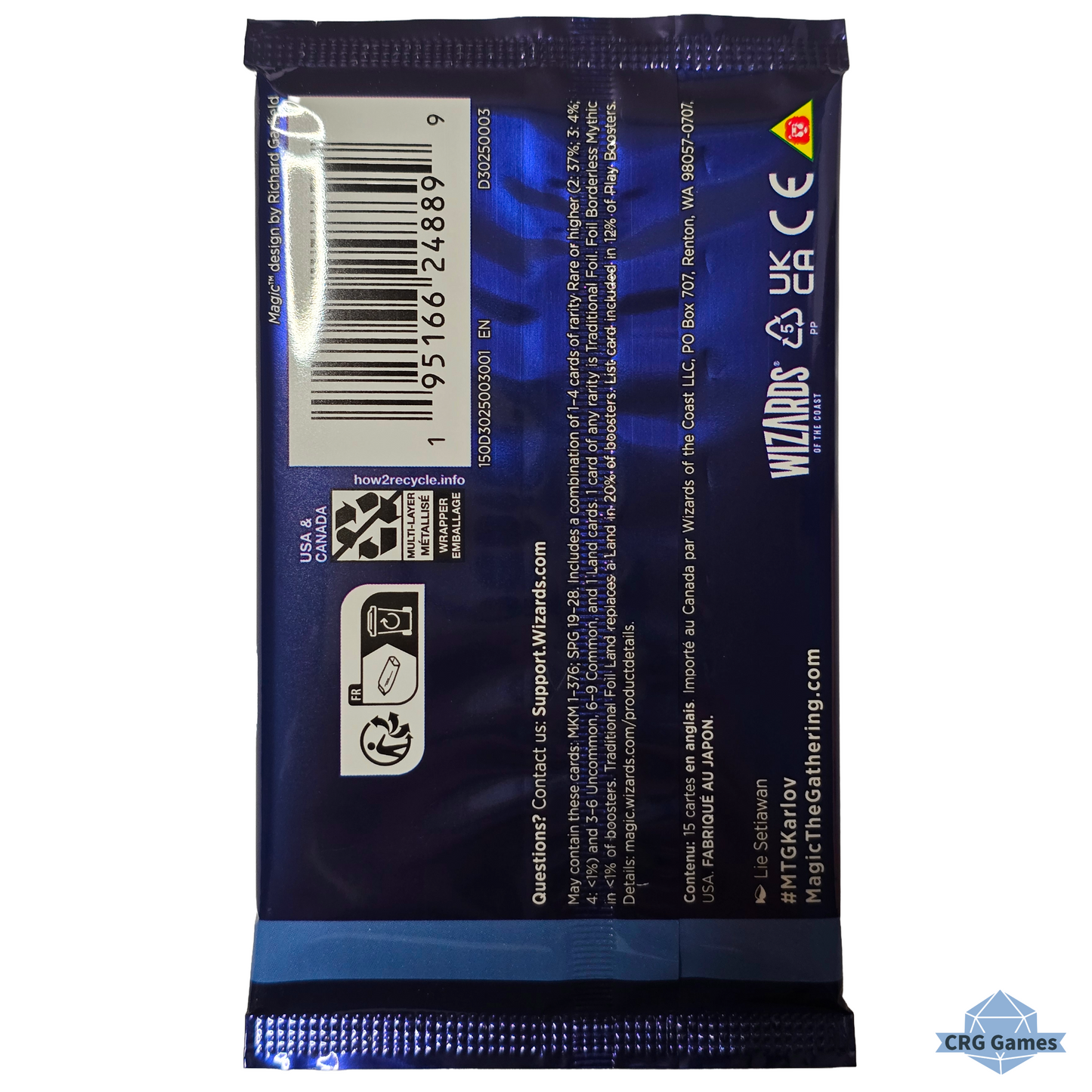 Murders at Karlov Manor Play booster pack rear