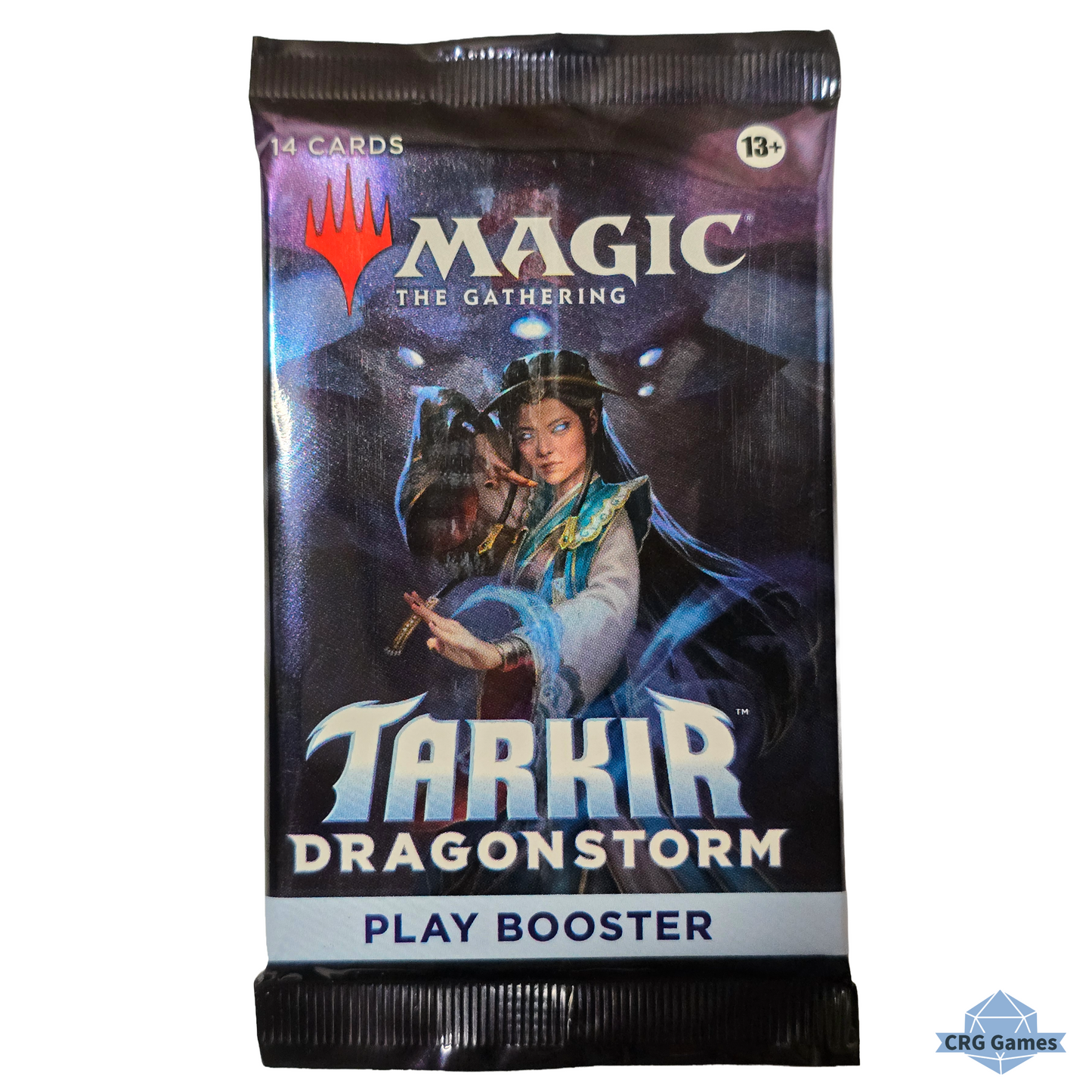 MAGIC: THE GATHERING Tarkir Dragonstorm play booster pack on a white background