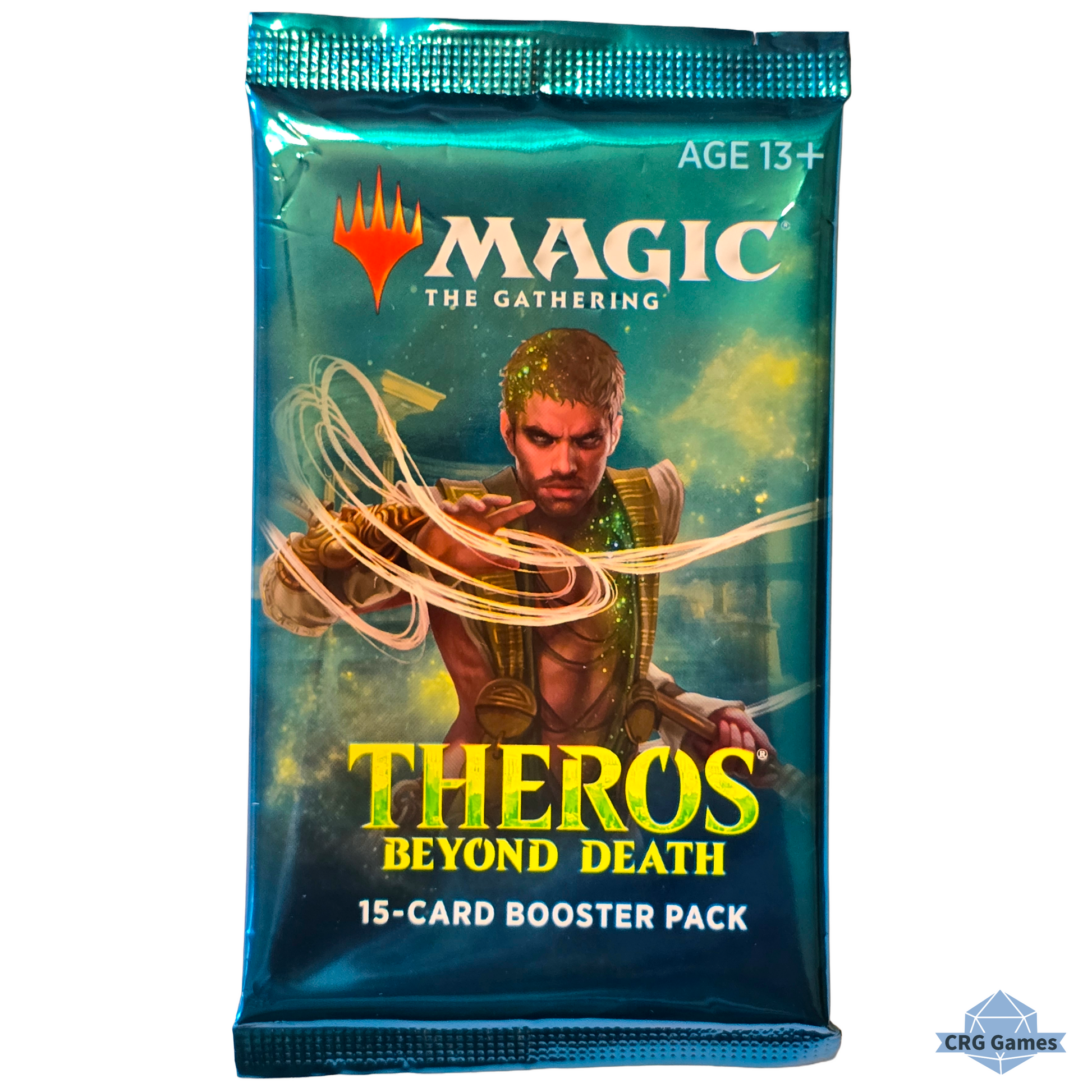 MAGIC: THE GATHERING Theros Beyond Death booster pack on a white background