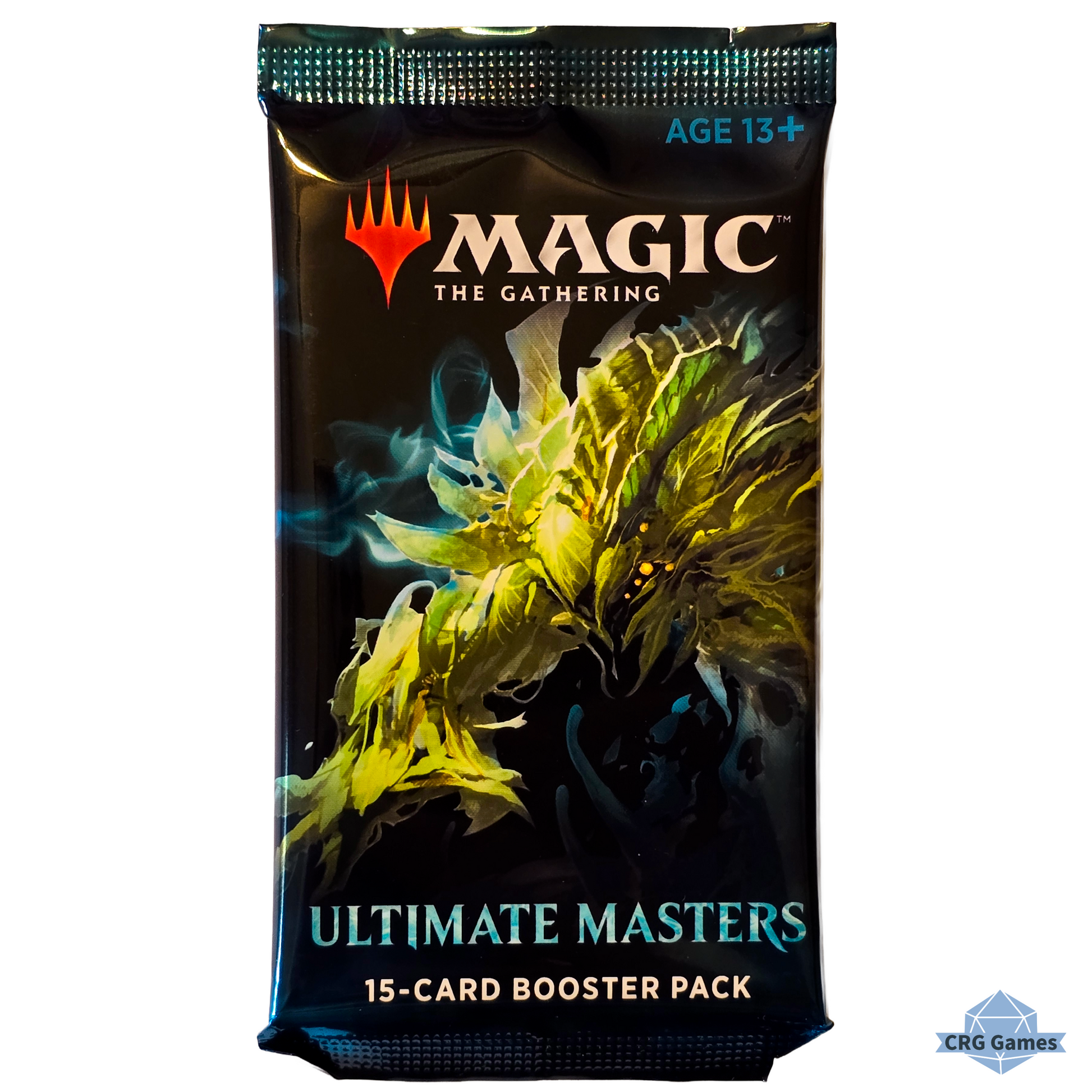 MAGIC: THE GATHERING Ultimate Masters booster pack on a white background